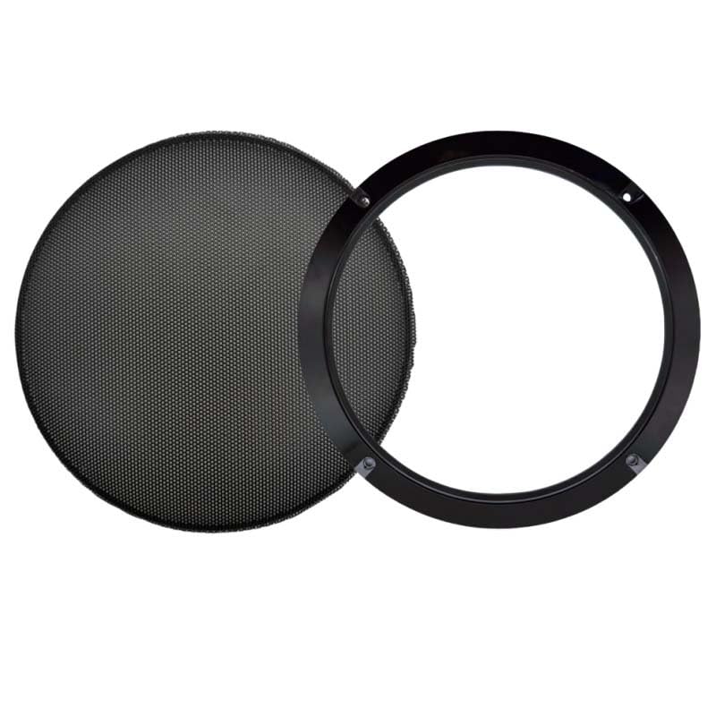 UltAlt 2 Pack 5 Inch Speaker Grills Replacement 5'' Speaker Grill Covers Round Mesh Screen Grille Cover for Subwoofer Box Wooden Speaker Enclosure