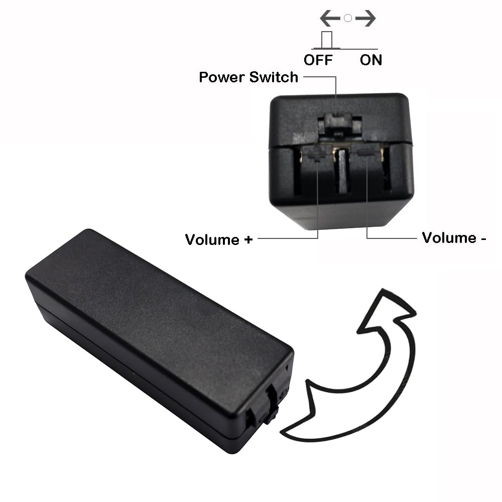 vcxn Bluetooth Tansmitter Connect to Cellphone,Inductive Transmit Audio Sound to Invisible Wireless Earpiece for Covert Communication and Music