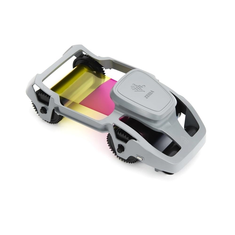 ID Card Printer Ribbons, Zebra, Color-YMCKO, 300 Images, ZC300.
