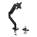 MotionArc™ Single Balanced Monitor Arms | Effortless Adjustment | Internal Spring Mechanism | Outstanding Flexibility | 180 Degree Rotation | Fit