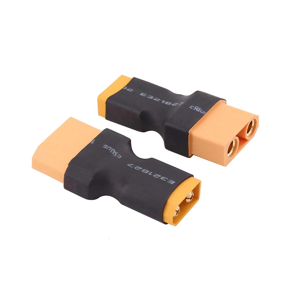 OliRC 2pcs Male XT60 XT-60 to Female XT90 XT-90 Connector Adapter(C97-2)