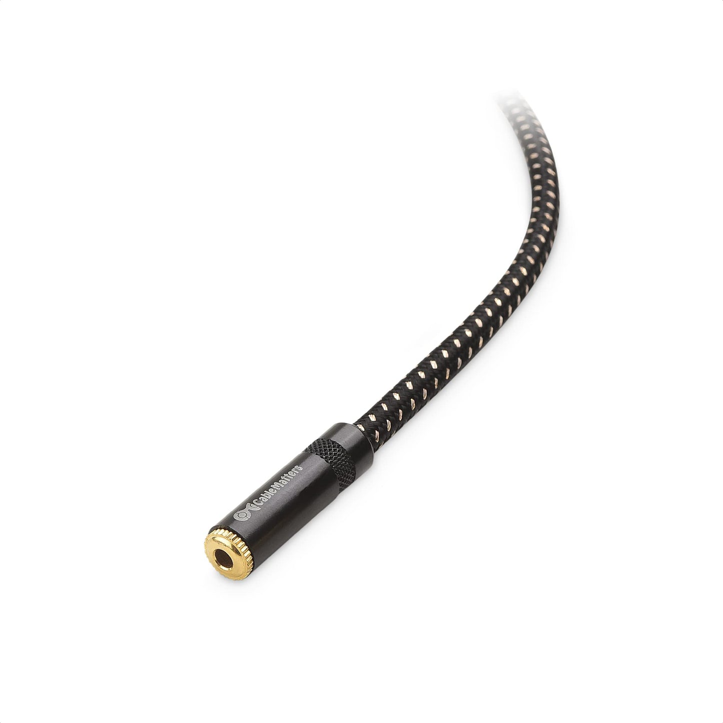 Cable Matters 6.35mm to 3.5mm Headphone Adapter Cable 10 ft, (1/4 Male to 1/8 Female, 3.5mm to 1/4 Adapter, AMP to Headphone Converter Cable) in Black