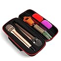 Vaguelly Case: Hard EVA Case for Handheld Dual Mic Bag Hard Carrying Travel Case
