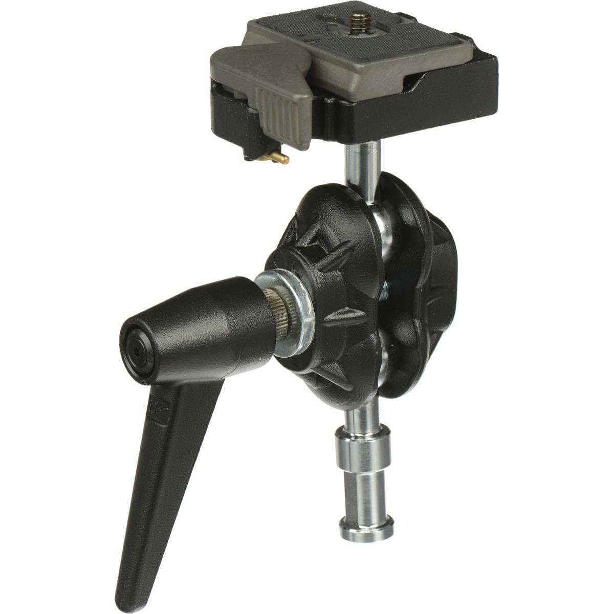 Manfrotto 155RC Tilt-Top Head With Quick Plate (Black)