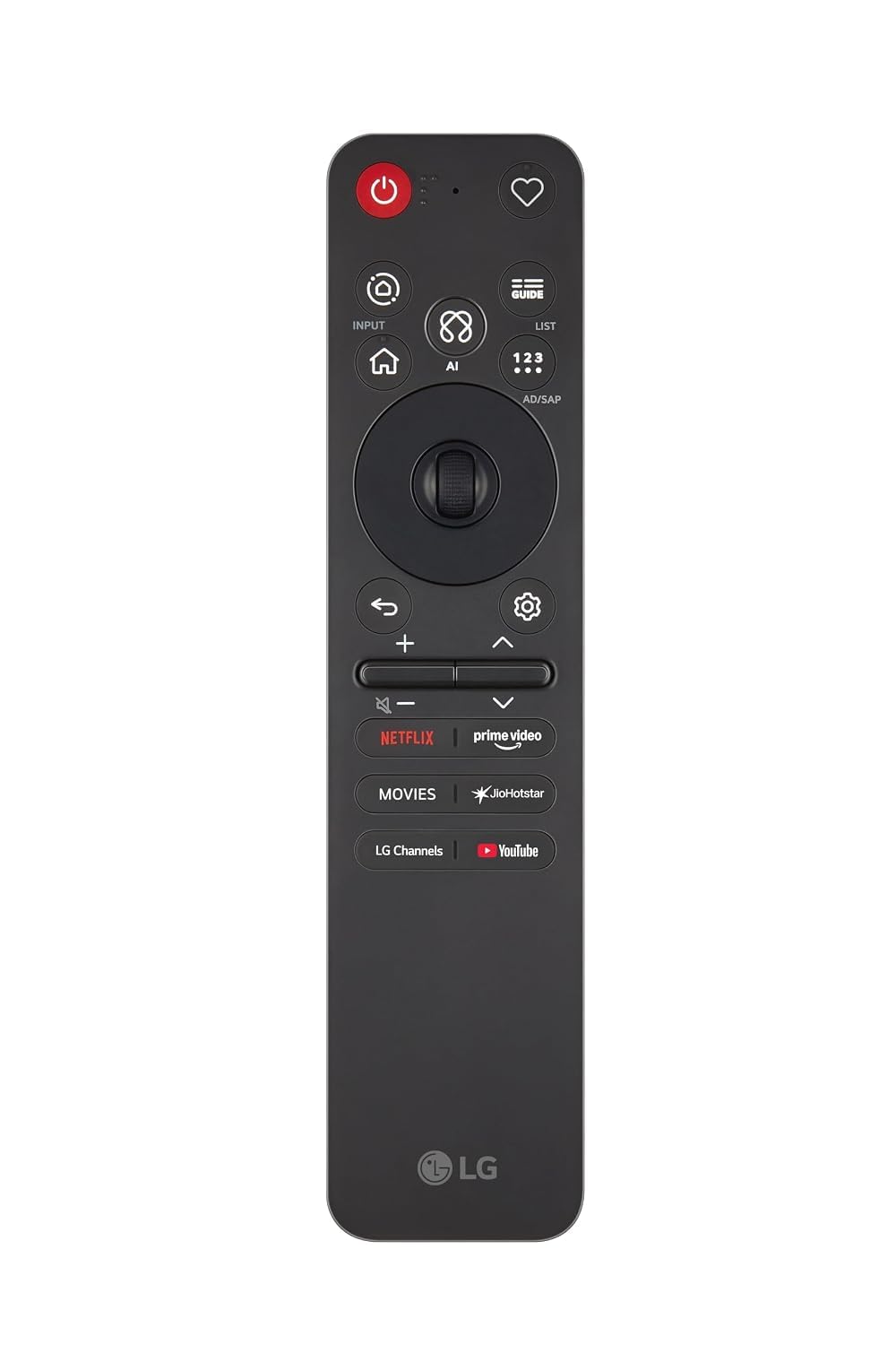 LG MR26GA 2026 Magic Remote Compatible with 2026 TVs: OLED W6, G6, C6, B6 Series, MRGB 95B Series, QNED 92B, 84B, 7SB, 75B, 74B Series, Nano NU85