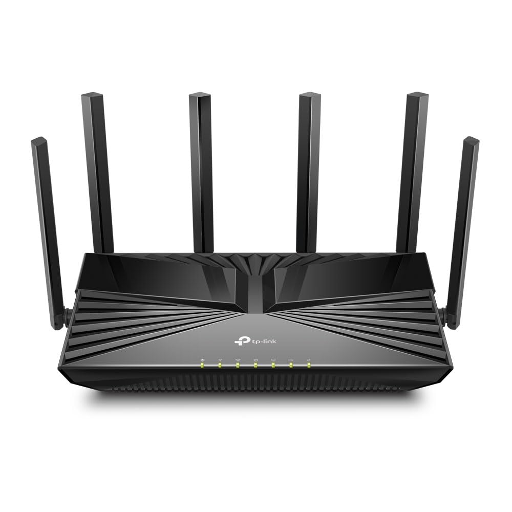 TP-Link Archer AX5400 Pro Dual-Band Wi-Fi 6 Router - Black, Gigabit WiFi for 8K Streaming, TP-Link HomeShield