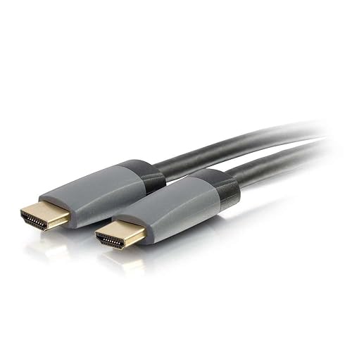 C2G HDMI Cable, 4K, High Speed HDMI Cable, Ethernet, in Wall HDMI Cable, CL2, 60Hz, 3.28 Feet (1 Meter), Black, Cables to Go 42520