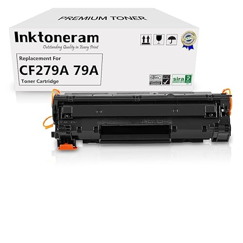 Inktoneram Compatible Toner Cartridge Replacement for HP CF279A 79A LaserJet Pro M12a M12w MFP M26a MFP M26nw (Black)