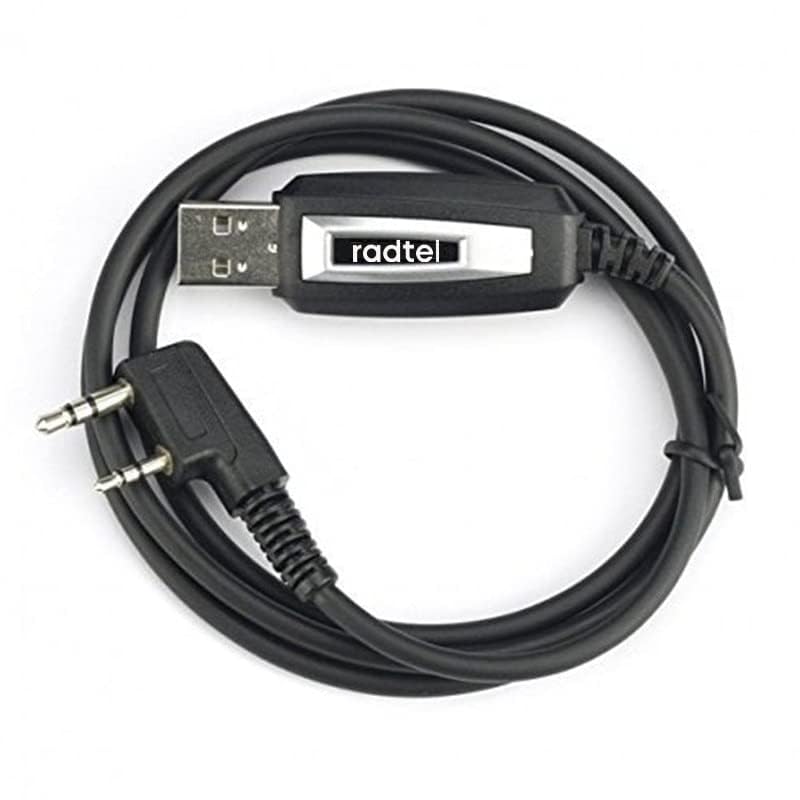 radtel USB Programming Cable for RT-920 RT-470 RT-470X, UV-K5 RT-590, Compatible RT12 RT-910B RT-860 RT-493 UV9D RT-900 RT-4D Walkie Talkie