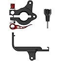 BTG DJI RC N1 N2 N3 Remote Control Holder on Bicycle Bike Mount of DJI Flip/NEO/Air 3 3S 2S/Mavic 3/ Mini 4 3 Pro Compatible with Action 4 3 Insta360