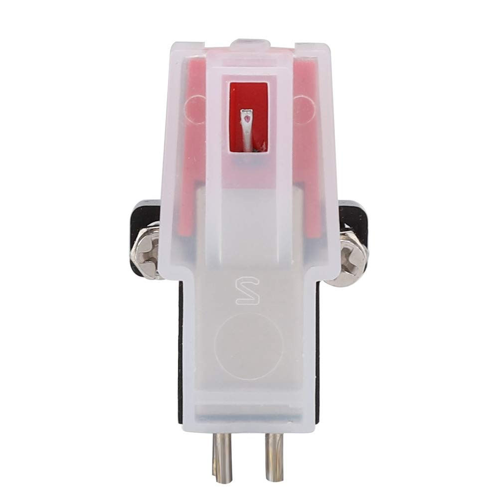 Oumij Record Player Turntable Cartridge Universal Replacement,Phonograph Turntable Dual Moving Magnet Stereo Record Player Needle