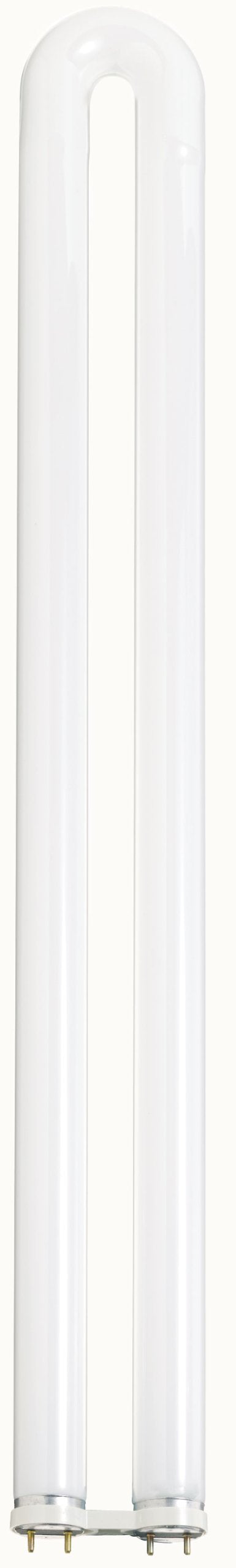Satco S8459 5000K 31-Watt Medium Bi Pin T8 U-Bend Instant/Rapid Start Lamp, Daylight