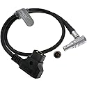 for ARRI RED Camera Cable for Anton Bauer Right Angle 0B 2 pin Male to D-tap Power Cable for Teradek Bond