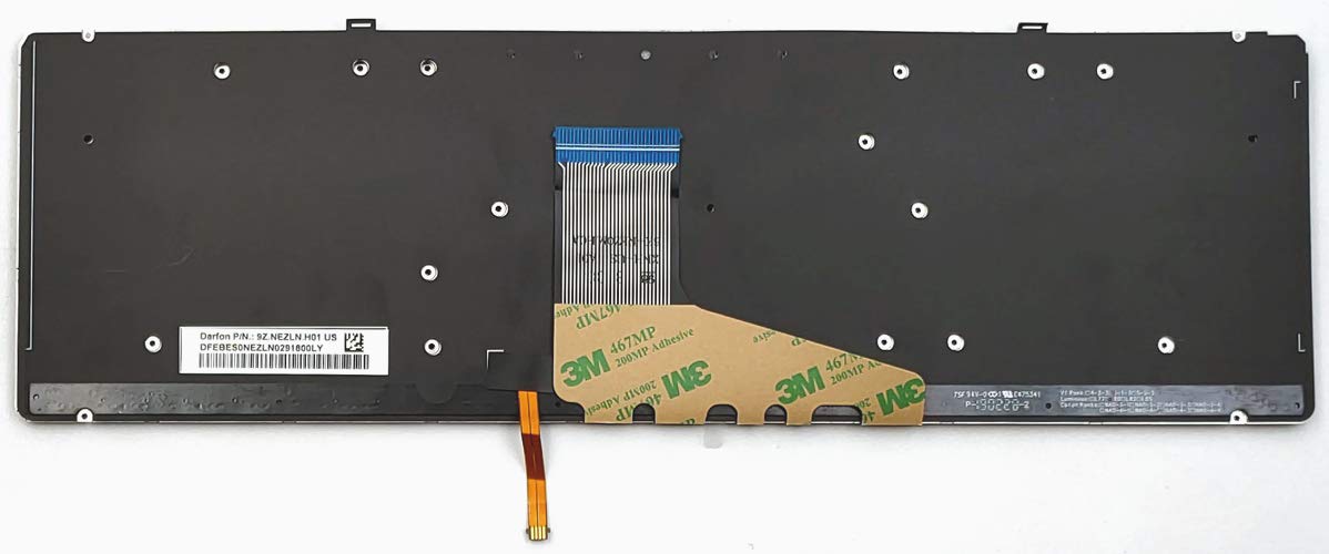 Replacement Backlit Keyboard for HP Spectre X360 15-CH011DX 15-CH011NR 15-CH015NR 15-CH017NR