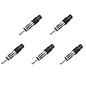 CCeCCe 5 Pack Car Radio Antenna DIN Plug Replacement Car Stereo Antenna Teminal End Male Jack for Car Audio Head Unit CD Player AM FM Hidden