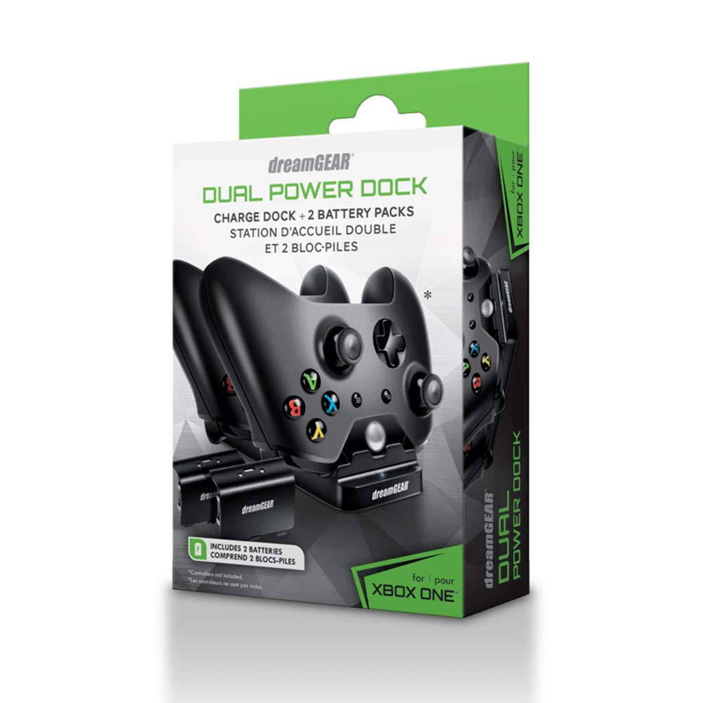 Dual Power K Dock Black for dreamGEAR Xbox ONE