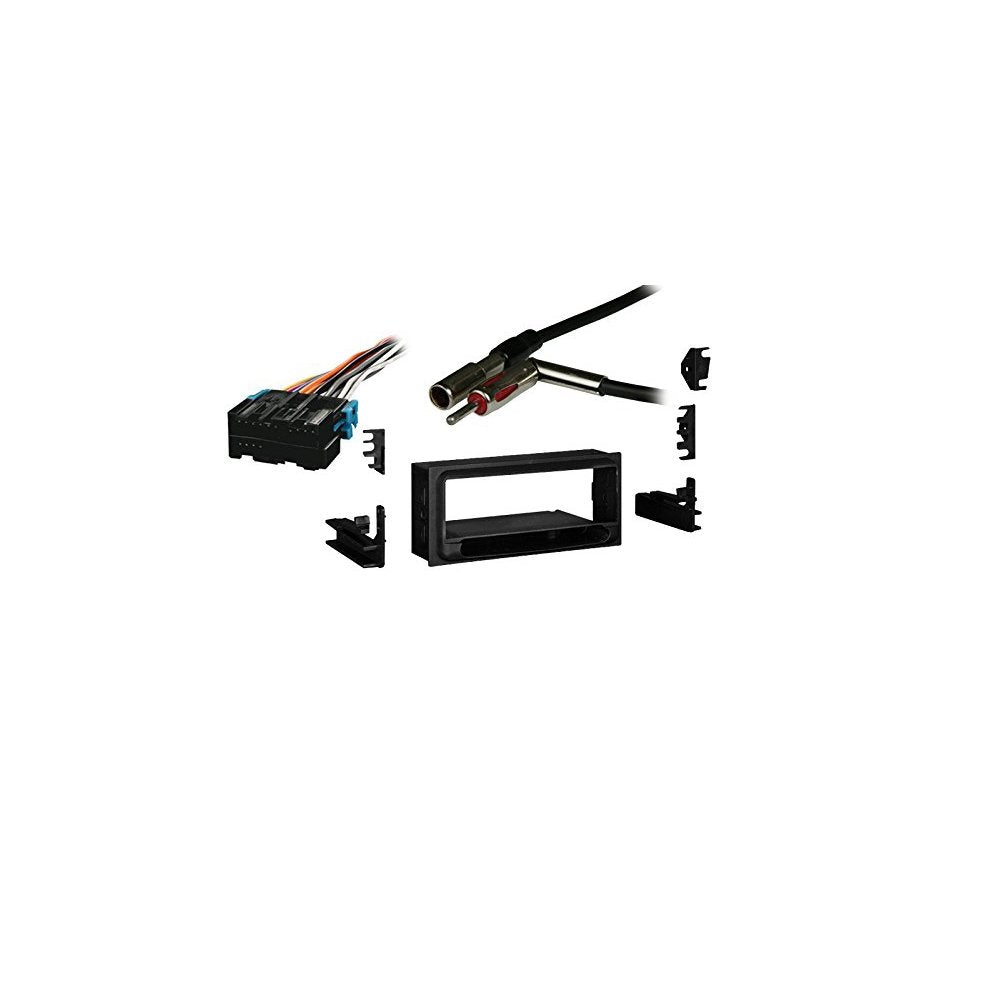 Chevy S-10 Pickup 98-01 Single DIN Stereo Harness Radio Install Dash Kit