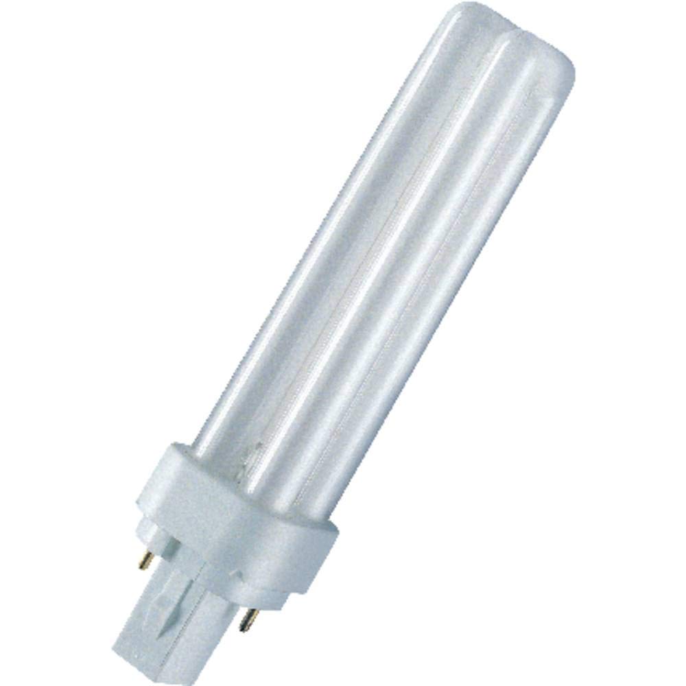 Osram 012056 - Dulux D 18W/840 Double Tube 2 Pin Base Compact Fluorescent Light Bulb