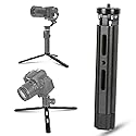 EaxanPic Aluminum Mini Tripod, Desktop Tabletop Stand Tripod for Zhiyun Smooth Q/4, Crane Plus/2,Weebill s, Ronin S/SC/RS2/RSC2, Osmo Mobile,Gimbal