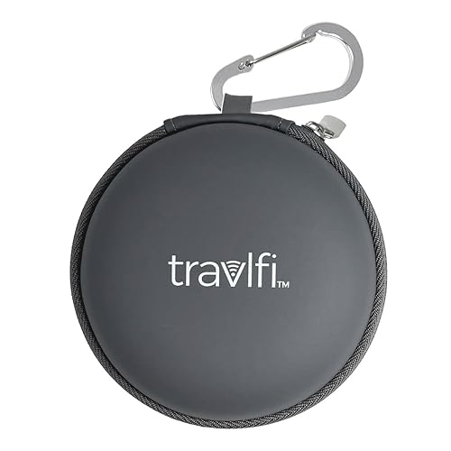 Carrying Case for TravlFi JourneyGo 4G LTE WiFi Mobile Hotspot (Case Only)
