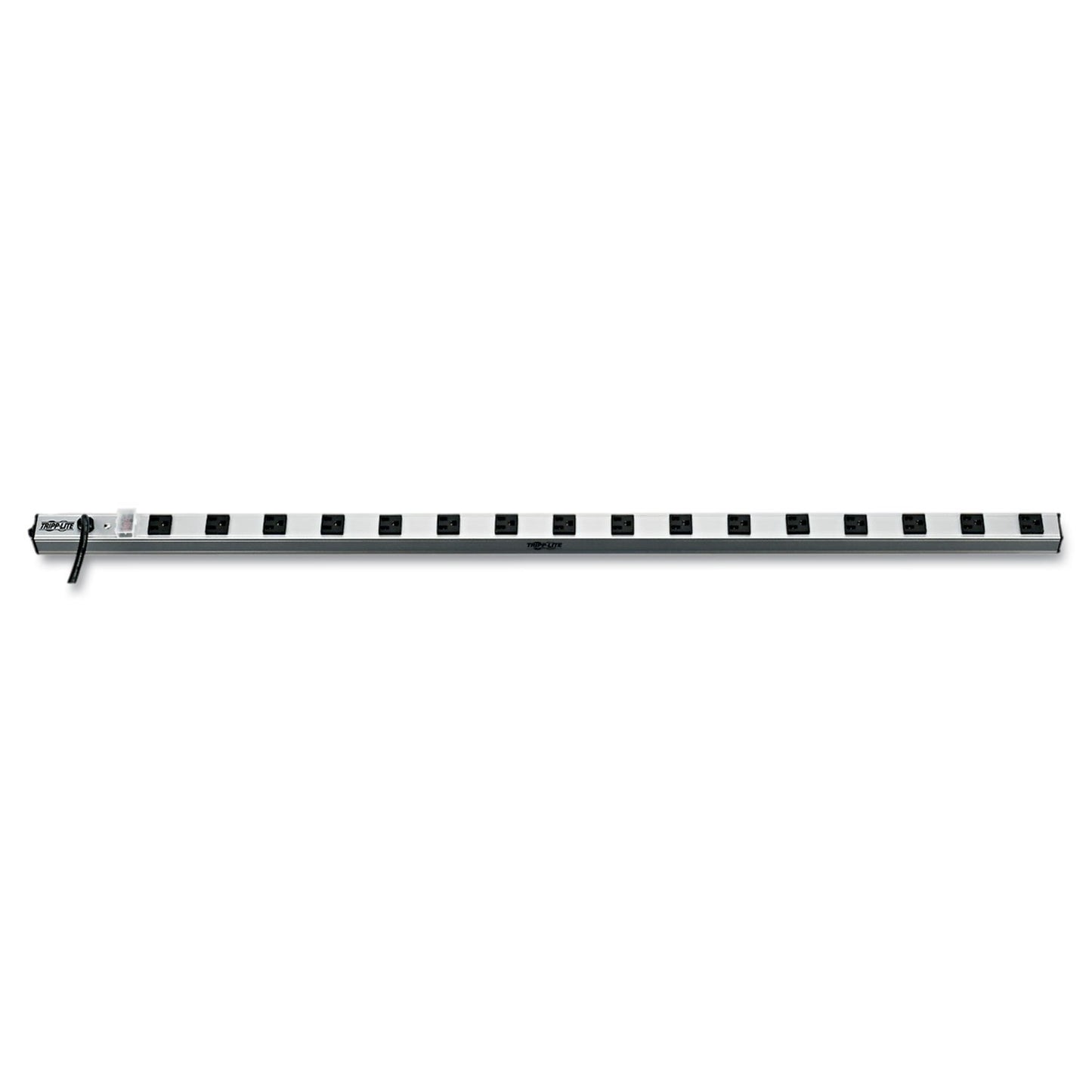Tripp Lite 16-Outlet Bench & Cabinet Power Strip, 48in Length, 15A 120V, 15ft / 4.57M Cord with 5-15P Plug, Black, (PS4816)