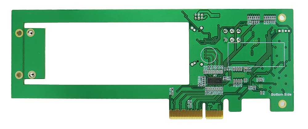 Micro SATA Cables|PCIe x4 Gen4 to Gen-Z 1C (EDSFF) Adapter with ReDriver for High-Speed Data Transfer.
