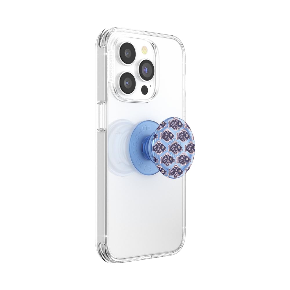 PopSockets Adhesive Phone Grip, Holder, Phone Stand, Blue - School Time