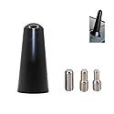 Universal Antenna, 1 Inch Dual Size, Compatible with M6/M5/M4 Screws, Multi-Device Universal Replacement Antenna for Electronics, Radio, TV, Indoor