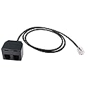 Callez RJ9 Telephone Training Splitter, Compatible with Plantronics, Mitel, Cisco, Yealink, Avaya, Polycom, ShoreTel, NEC, Aastra, Nortel, GE