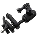 Zoom MSM-1 Mic Stand Mount, Round Clamp Mount, Designed to be Used With Q2n-4K, Q2n, Q4n, Q8