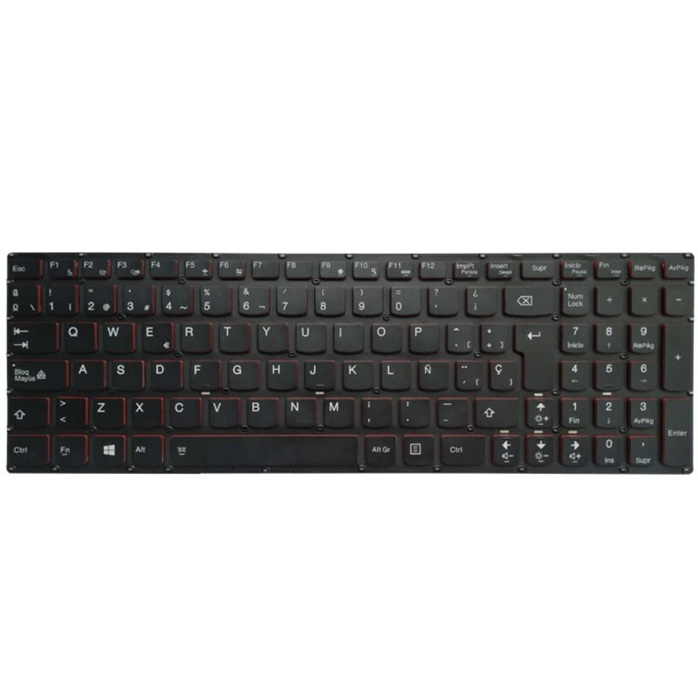 New Spanish/SP Keyboard for Lenovo Y50 Y50-70 Y50-70A Y50-70AM-IFI Y50-70AS-ISE Y70 Y70-70T Y70P-70 with Backlight