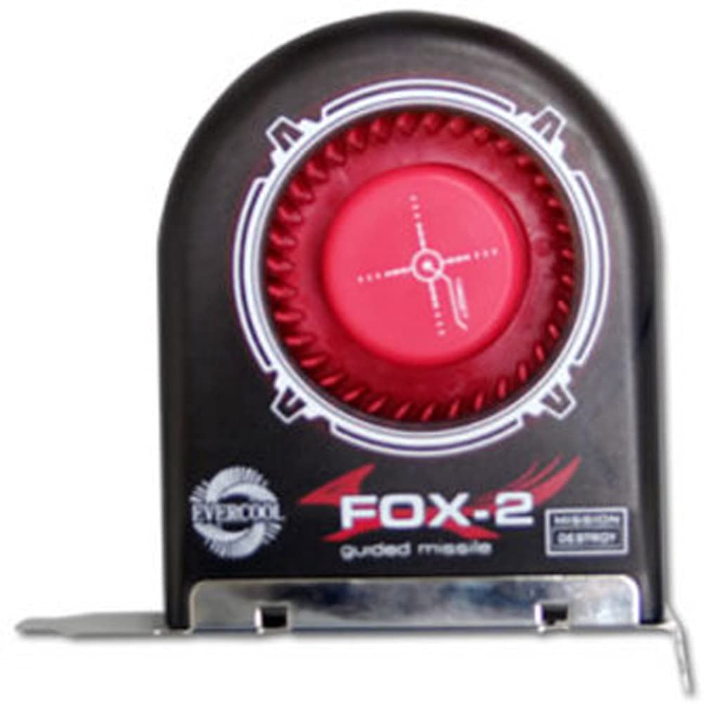 CCBBAA Fox-2 System Blower Computer Chassis Exhaust Cooling Fan PCI Slot Bit Fan Cooler Long Life Bearing Design High Air Flow