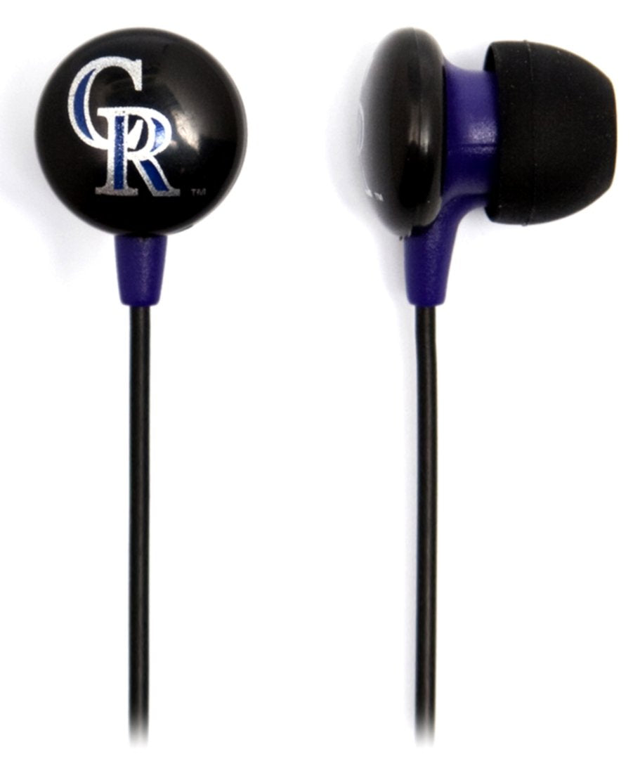 iHip MLB Colorado Rockies Ear Phones