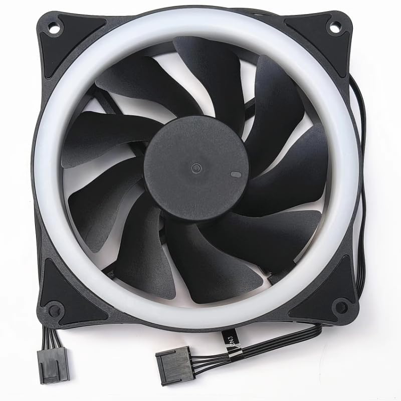 DF1202512B2UN 120X120X25MM 12V 0.54A Dual Colour Ball Cooling Fan