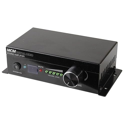 MCM 2 Channel 30W 12VDC Stereo Amplifier with IR Remote