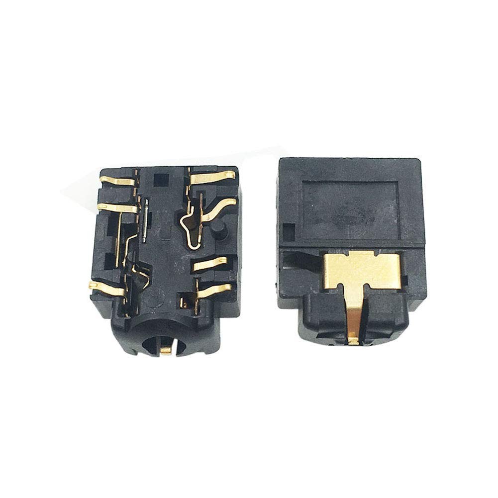 2PCS New Replacement 3.5mm Headset Jack Headphone Earphone Audio Plug Port Socket for Xbox One Slim S Controller.