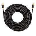 High Speed HDMI Cable 50 FT -2 Pack, KAYO HDMI2.0b Premium Nylon Braided Cord Supports 4K@60Hz, 3D, Full HD, HDCP 2.2, 2160p with Ethernet- Audio