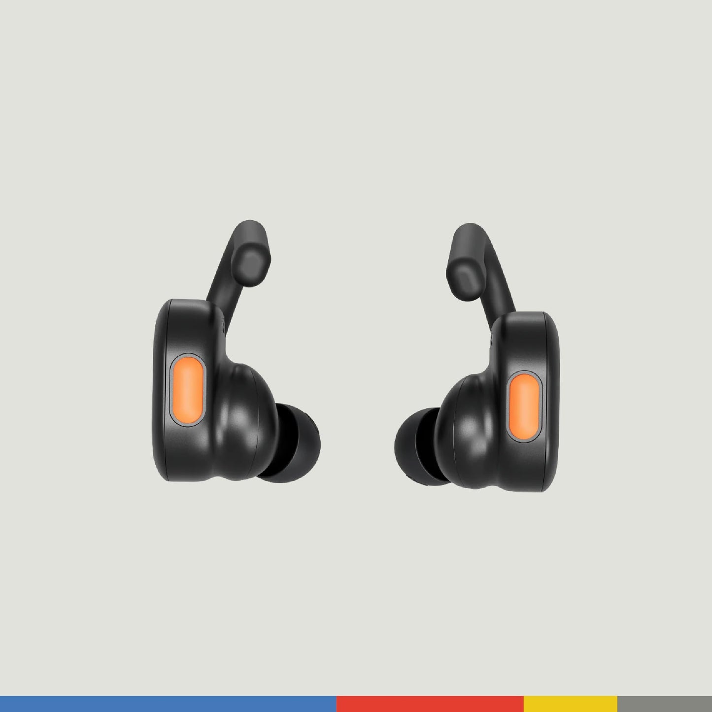 Skullcandy Push Active Wireless Earbuds, Bluetooth Headphones, Noise Isolating, 44 Hrs Battery, Secure-Fit Over-Ear Hanger, Sweat and Water Resistant