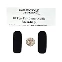 Compete Audio SH50 foam replacement microphone windscreens (microphone covers) (2-pack) for use with Sennheiser Aviation headsets
