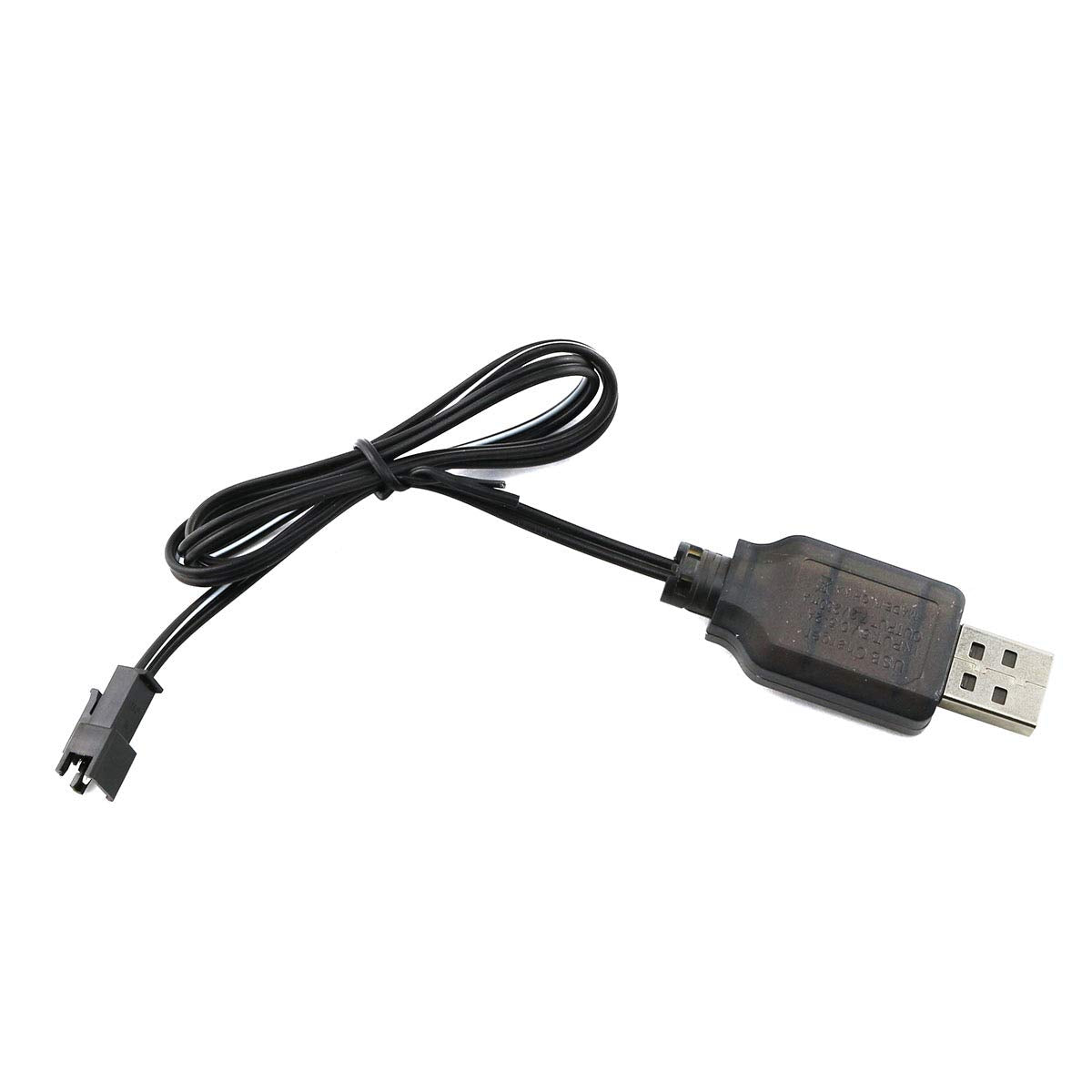 E-outstanding USB Power Charger Cable 7.2V 250mA Output USB Charging Charger Cable with SM 2P Plug for Ni-Cd Ni-MH Battery