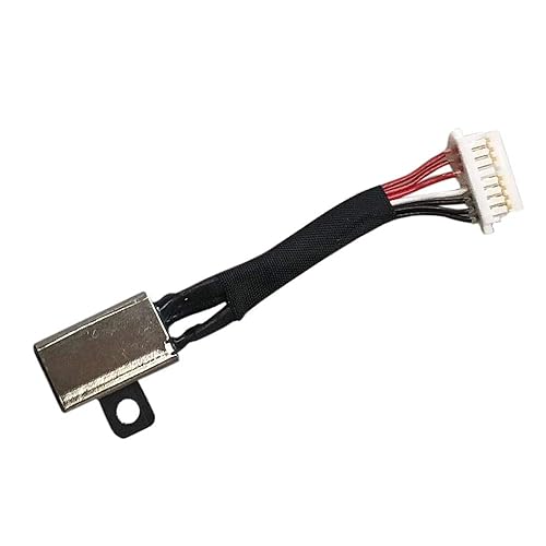 GinTai Power Jack Harness DC-in Connector Cable Replacement for Dell Compatible with PF8JG 450.07R03.0003 Inspiron 13 7378 P69G (CA31)