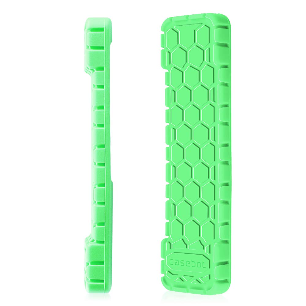 Fintie Protective Case for Apple TV 2 3 Remote Controller - CaseBot (Honey Comb Series) Light Weight (Anti Slip) Shock Proof Silicone Sleeve Cover