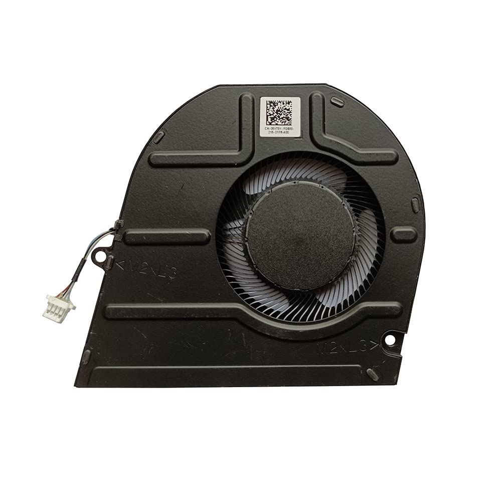 PYDDIN New CPU Cooling Fan Intended for Dell Inspiron 14 5420 5425 Series Laptop 05V75Y 023.100QB DC5V (Note: Not for Inspiron 5420 GeForce RTX 2050