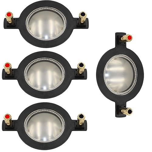4Pcs Replacement Diaphragm 2" Voice Coil Compatible with Audiopipe APHC-6256 APHC-6278 APH-5050 8Ohm