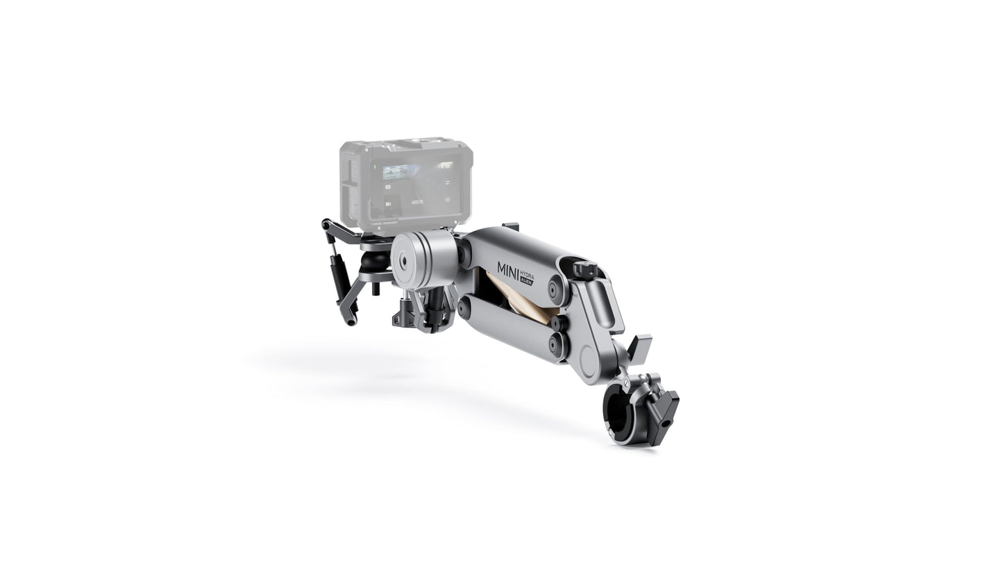 Tilta Hydra Alien Mini Biking Kit (Universal) Shock-Absorbing Arm with Hydraulic Damping | Compatible with DJI Action 3/4, Insta360 X4/X3, Action