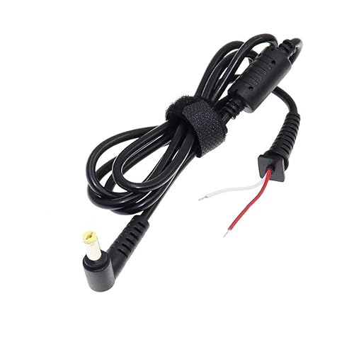 FASTELECTRIC Laptop Power Supply DC Repair Power Cable, Power Adapter Output Cable Tip Size: 5.5-1.7mm for Acer