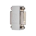 cablecc DVI 24+5 Female to DVI 24+5 Female Video Converter Adapter 180d Extender