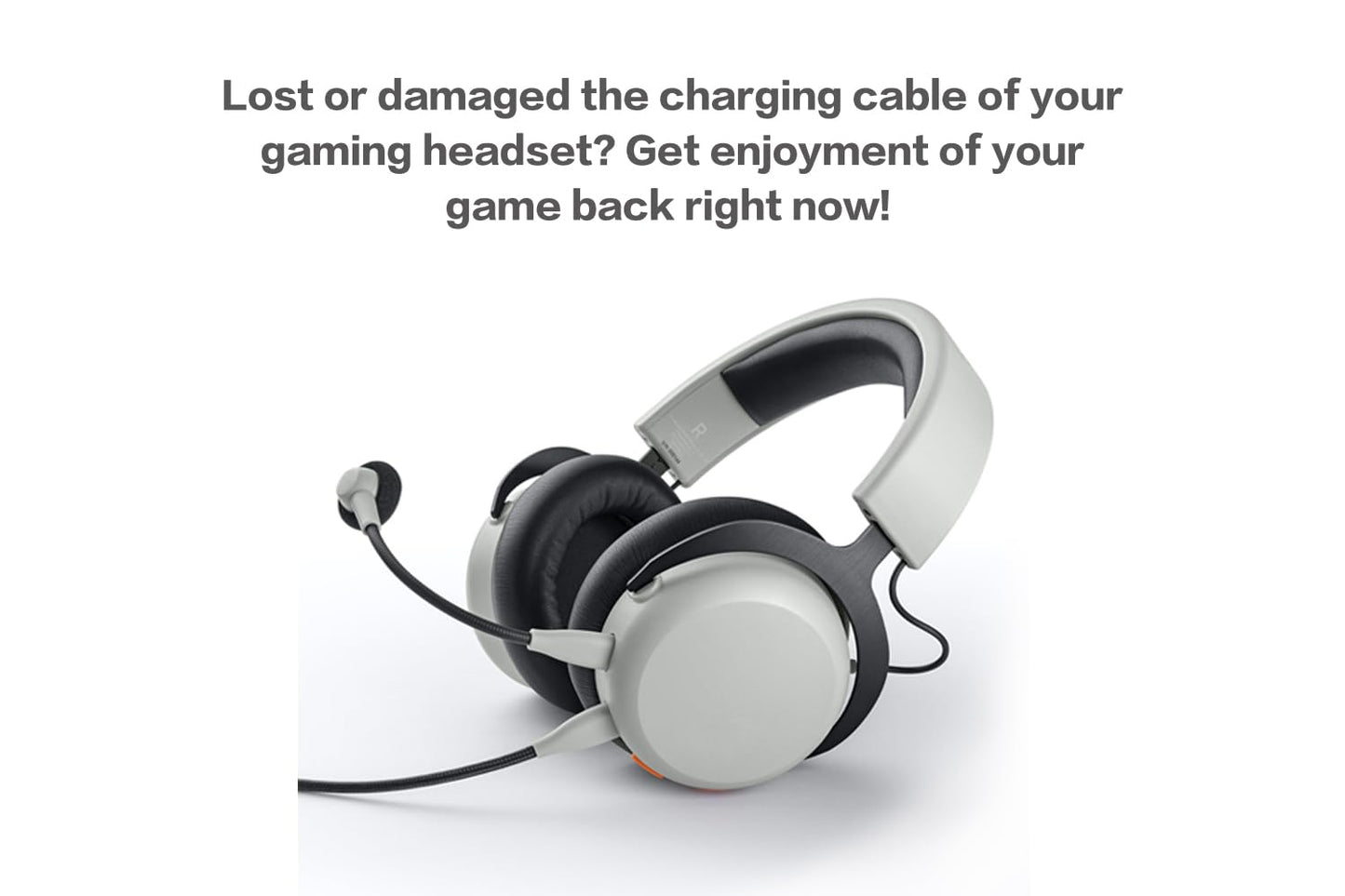 UNCLE LIGHT MMX100 Replacement Cable, Compatible with Beyerdynamic MMX100 Gaming Headset, 3.5mm Headsets Aux Cord, 6.6 Ft (2 Meters), Black