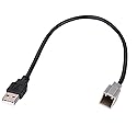 Bestycar Factory USB Retention Adaptor - Auxiliary USB Harness for Select 12-Up Toyota, Lexus & Mazda CX5 - Length: 45CM