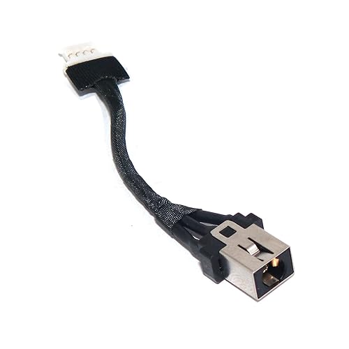 TRADOCK DC Power Jack Socket Charging Port Cable for Lenovo S340-14IWL S340-14API S340-15API S340-15IWL 81QF 81N8 FLEX-14IML FLEX-14IWL FLEX-14API